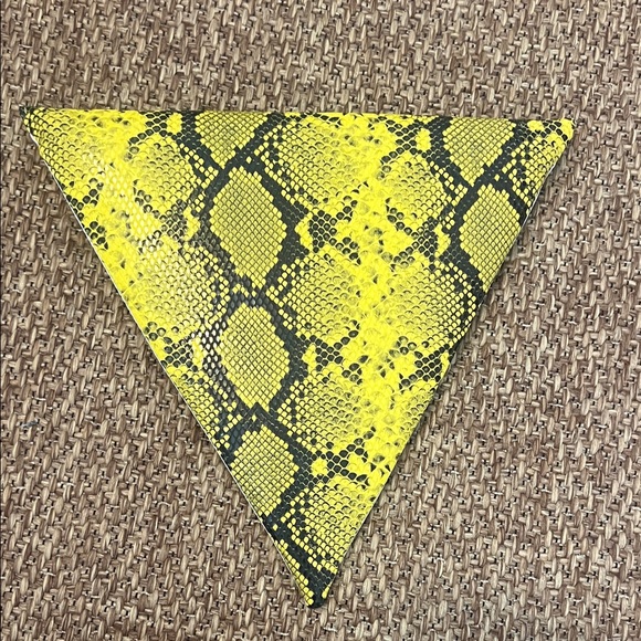 Yellow Python Clutch - Picture 2 of 5